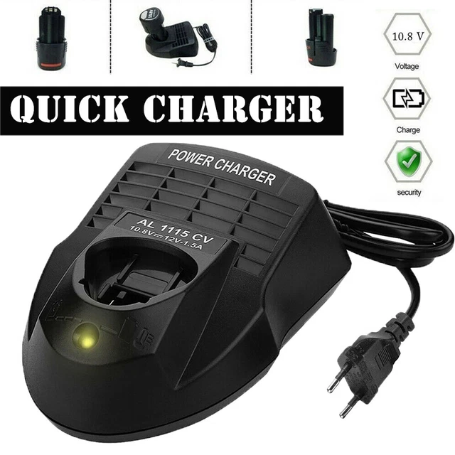 NX - Chargeur pour batterie Bosch AL1115CV 3.6V - 10.8V Li-Ion