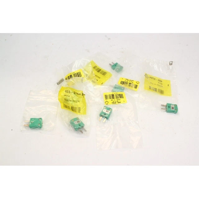 7Pcs RS PRO 455-9764 IM-K-M Connecteur Thermocouple pour type K (B22)