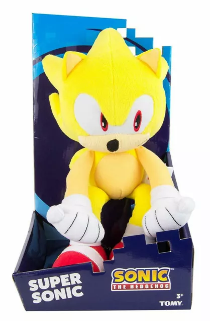 PELUCHE SONIC THE Hedgehog Super Sonic 12
