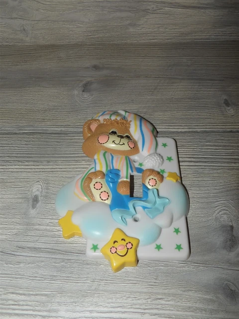 Vintage Teddy Beddy Bear Wall Plate Teddy Bear Light Switch Cover