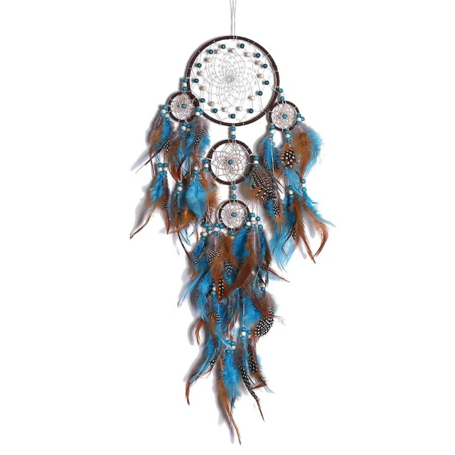 Five-ring  Dream Catcher Hand-made  Pendant for Home Bedroom Room