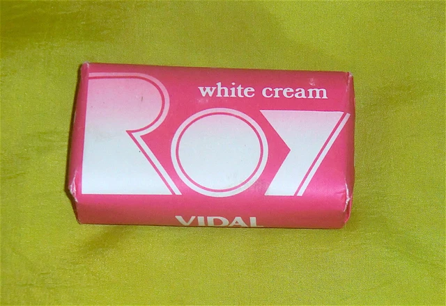 Roy White Cream Saponetta Vintage Vidal '70 Nuova