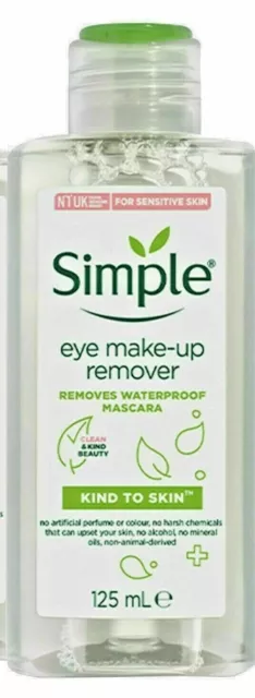 Simple Kind to Skin Eye Make-up Entferner 125ml
