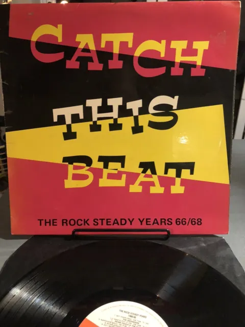 Catch The Beat Rock Steady Years 1966-68 Island Compilation Vinyl Lp Album Recor