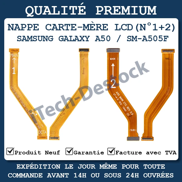 Par De Cabos Flat Tv 65nano79sna 44-8071237-fpc | Frete grátis