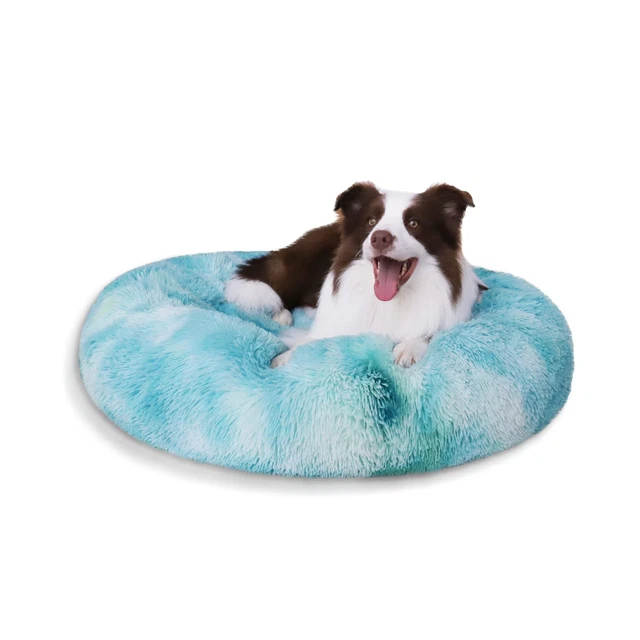 Patas Lague Calming Donut Dog Bed for Small Medium and Large Dogs An... All Sale