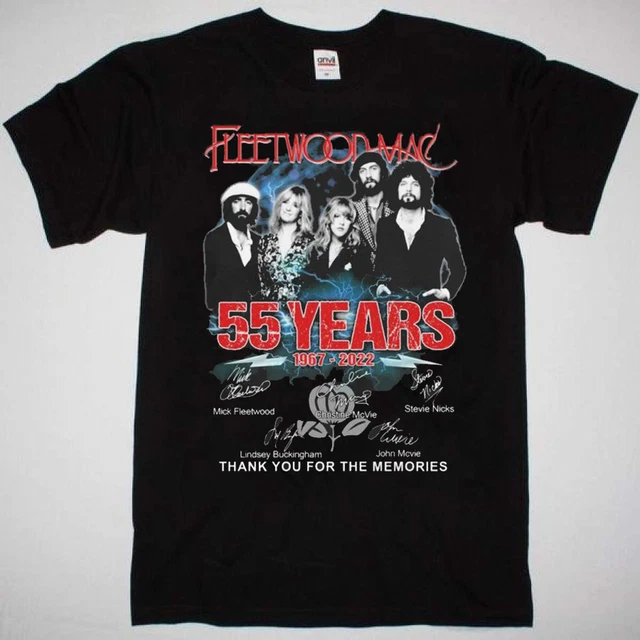 Fleetwood Mac 55 years Mick Fleetwood Christine Mcvie signatures LLL468