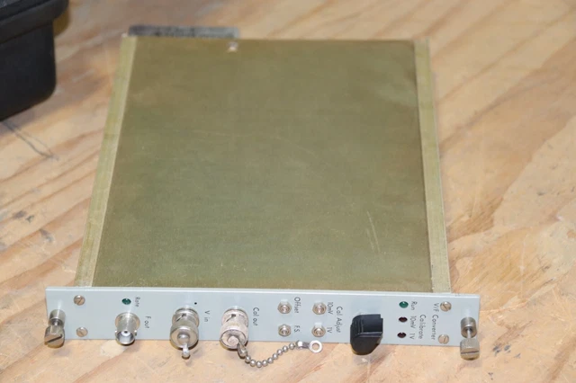 V/F Cpnverter Calibrate Nim Bin Module