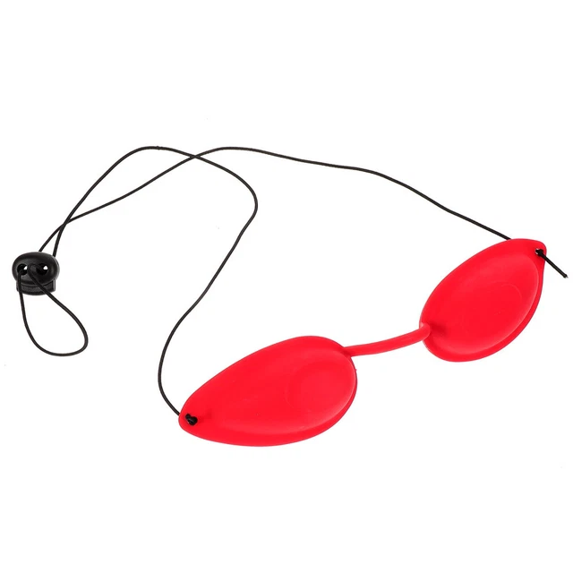 Gafas de protección ocular, máscara de ojos UV, solarium, protección ocular, portátil