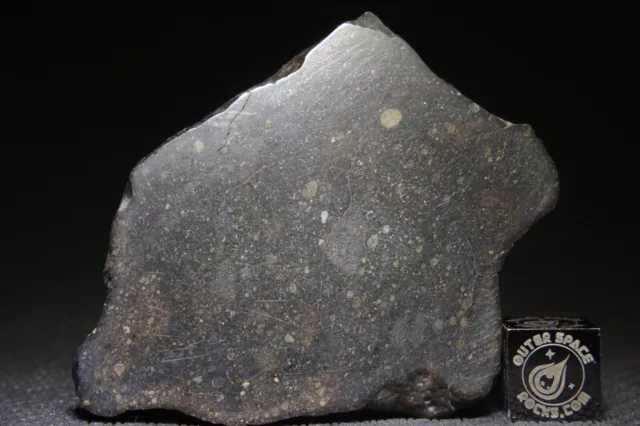 NWA 15335 R3 Rumuruti Chondrite Meteorite 20.4 gram full slice - unequlibrated -