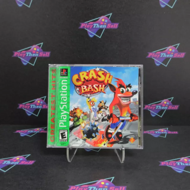 Crash Bash PS1 PlayStation 1 Greatest Hits - Complete CIB