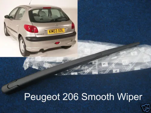 NEW Peugeot 206 UPGRADE Rear Wiper Arm & Blade 1998 on