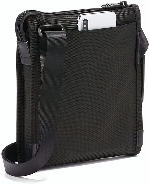 TUMI - Alpha 3 Small Pocket Crossbody Bag Black-NEW 3
