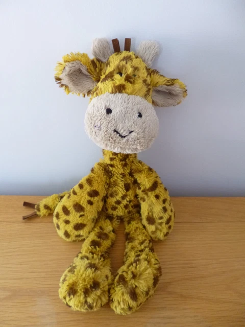 JELLYCAT MERRYDAY GIRAFFE Soft Plush Beanie Toy 16 Brown Spots J979 19.99 PicClick UK