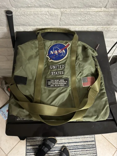 Red Canoe USA NASA Helmet Bag