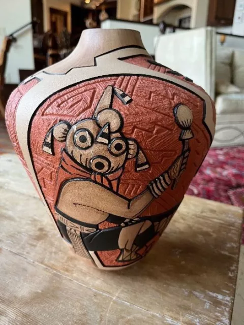 Marty And Elvira Nampeyo Pottery - Hopi Marty And Elvira Nampeyo Pottery - Hopi