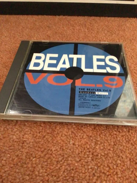 The Beatles Volume 9 EP Masters Rare Japanese CD