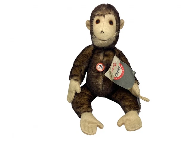 Peluche Singe Vintage - Moncicci Par SEKIGUCHI - Papy / Grandfather - Fabrication Japonaise