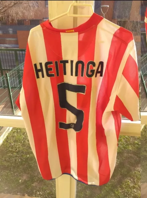 Camiseta Atlético De Madrid Heitinga Talla XL