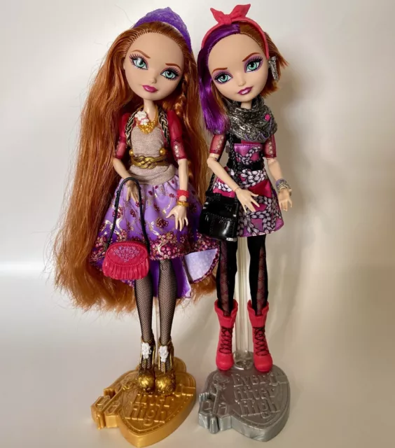 Bambole Ever After High Royal Rebel Sisters Poppy e Holly O'Hair