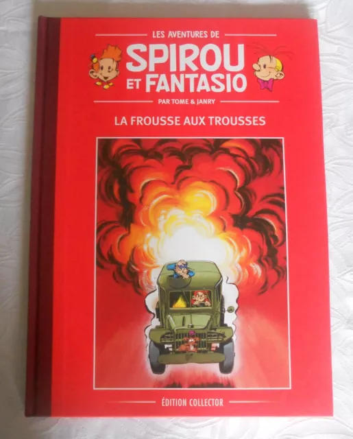 SPIROU ET FANTASIO édition COLLECTOR ALTAYA BD 40 la frousse aux trousses