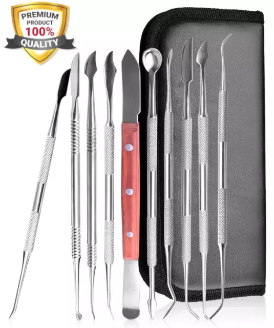 Wax Carving Tools Sculpting Kit Clay Art Carving Pottery Soap Moulding Gift Set