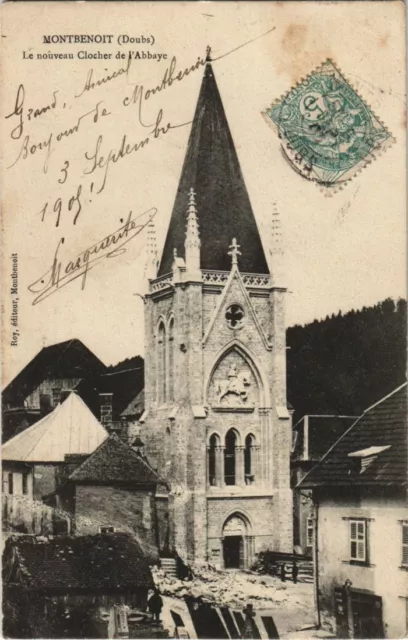 CPA MONTBENOIT Le Nouveau Bell Tower of the Abbey (1114706)