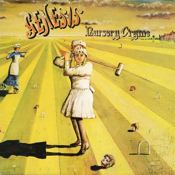 LP 33 Genesis – Nursery Cryme UK 1974 Gabriel Collins Banks Rutherford Hachett