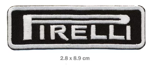 PIRELLI patch patches ironing image car motorcycle tires motorsport formula 1 F1