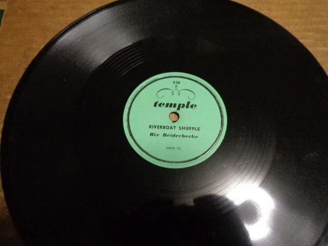 TEMPLE Collector-Jazz 78/BIX BEIDERBECKE/E!