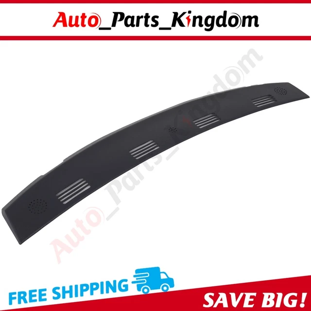 Dash Cover Defrost Vent Grille Cap For 02-05 Dodge Ram 1500 2500 3500 Plastic