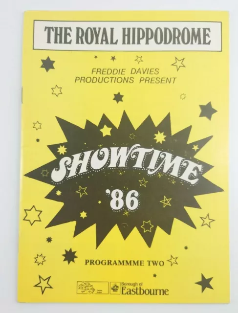 1986 Showtime Royal Hippodrome Theatre Bobby Crush Bryan Burdon Tina Doyle