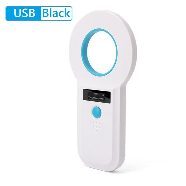 L# Pet ID Reader RFID Handheld Microchip Scanner Animal Chip Scanner Identificat