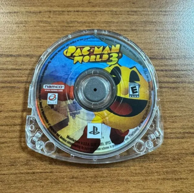 Pac-Man World 3 (Sony PSP, 2005) - UMD Disc Only - Tested