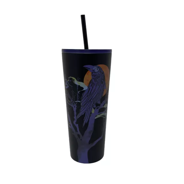 STARBUCKS Ravens Moon 24oz Venti Stainless Tumbler Limited Edition NEW