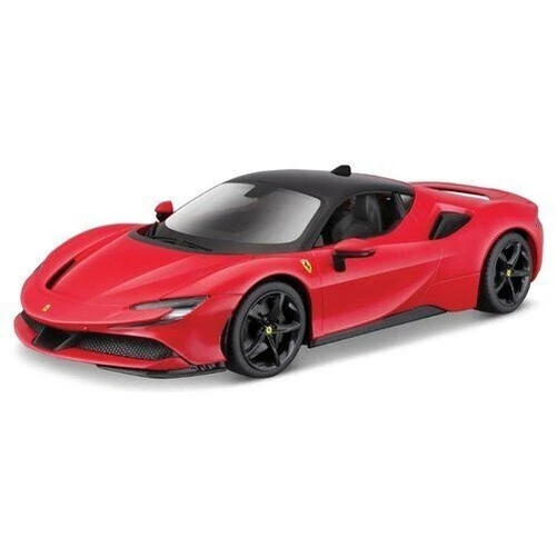 Ferrari SF90 Spider Or - Maquette 1:18 Bburago - Neuf Sous Blister