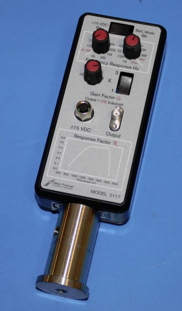NEW FOCUS 2117 Adjustable Balanced Fiber-Optic Receiver