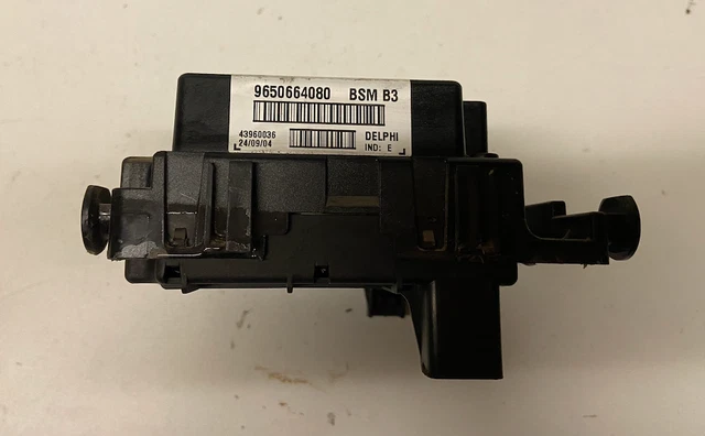 Boîtier De Servitude BSM L03 Avec Fusible Pour Peugeot 207/307, Citroën C3 - Pièce D'occasion 9661707880