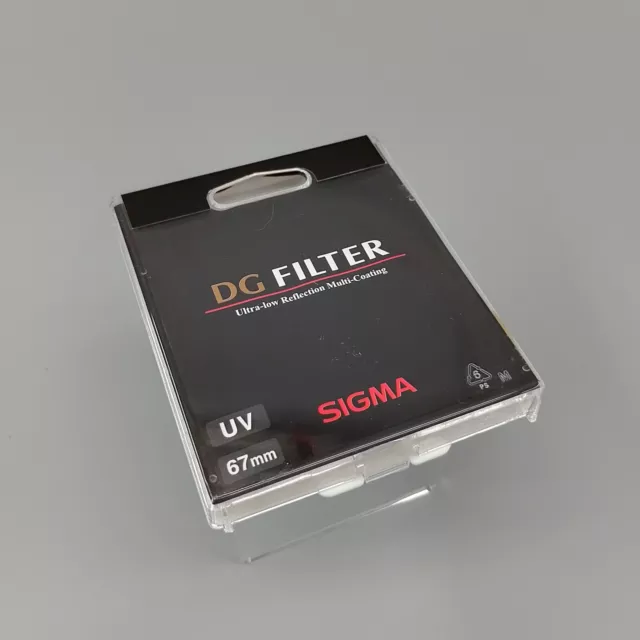 Neu Sigma Kamera DG Filter UV 67 mm Multibeschichtung versiegelt Paket Objektivfilter