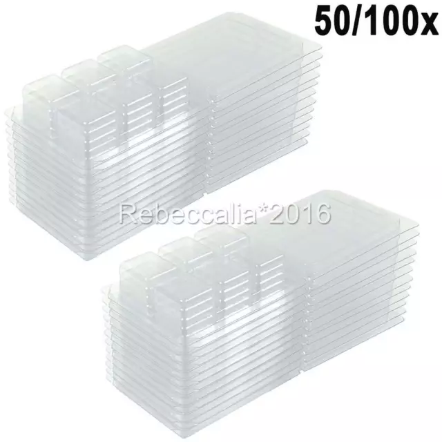 Bulk Wholesale Soy Wax Melt Containers Clamshell Mould 6 Cavity Clam Shell HOT 2