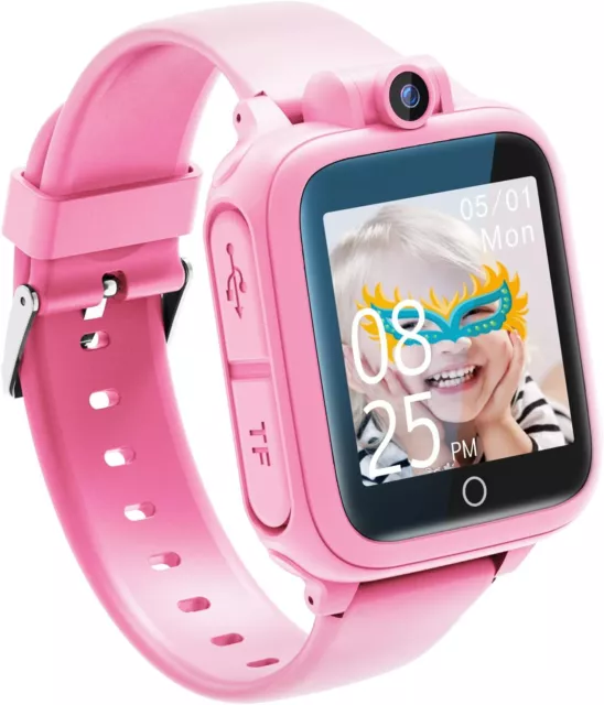 BAUISAN Montre Connectée Enfant - Smartwatch Téléphone