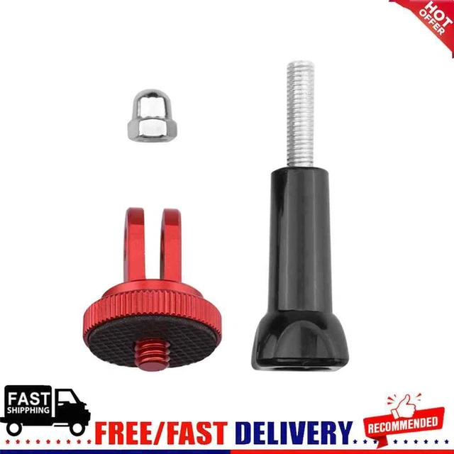 1/4 inch CNC Camera Mount Tripod Screw Adapter Connector for Insta360 ONE X2/X