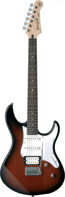 Yamaha Pacifica 112V RL OVS E-Guitare Vieux Violon Sunburst HSS Erle Érable Tremolo 2