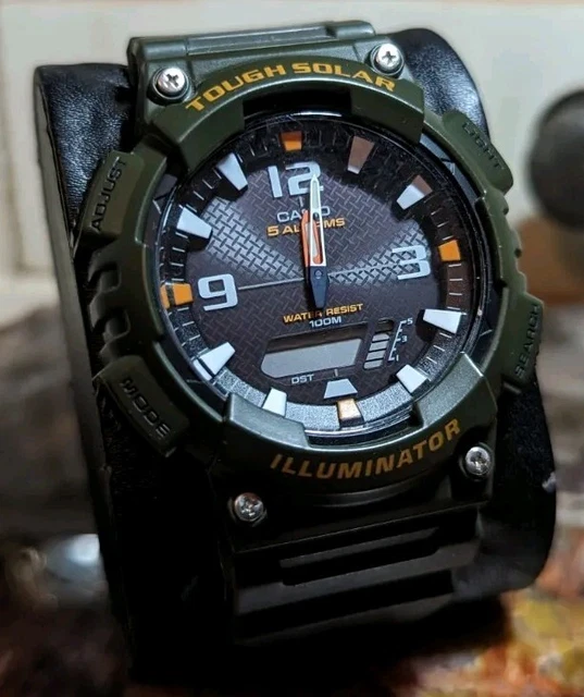 Casio solar deals illuminator watch