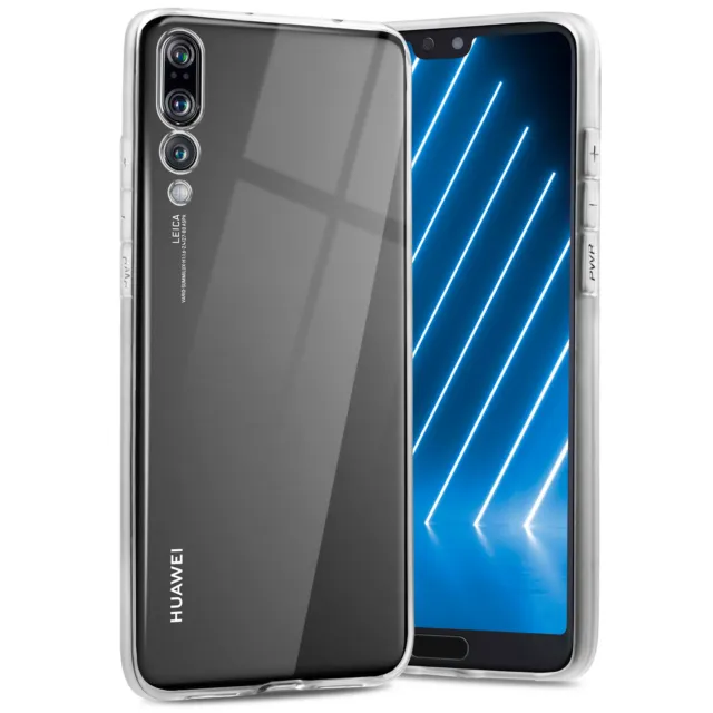 Handy Hülle für Huawei P20 Pro Silikon Schutzhülle Transparent Dünn Soft Case