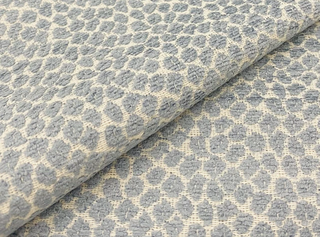 Kravet Blue All Over Raised Chenille Dots Upholstery Fabric 2 yds 34682-52