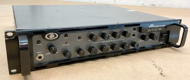 Ampeg SVT-6 PRO TUBE/SOLIDSTATE PROFESSIONAL 1100 WATT AMPLIFIER AMP HEAD