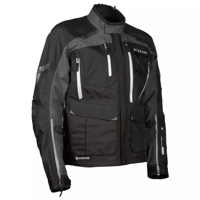 Klim Carlsbad Jacket Stealth Black Goretex Waterproof Adv Free Shipping