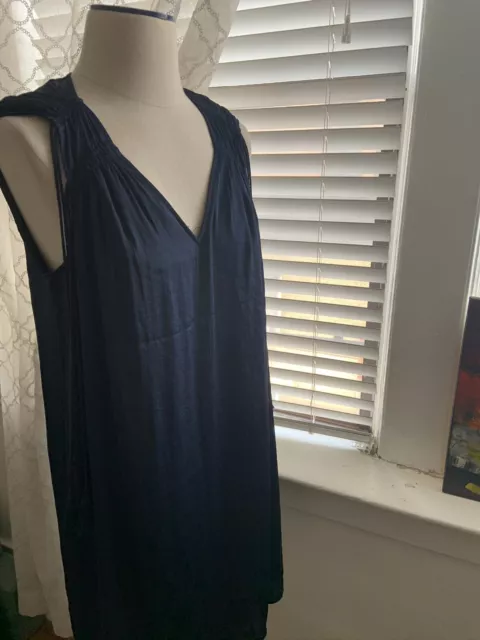 Catherine Malandrino Women’s Summer Dress Knit  Size M Navy