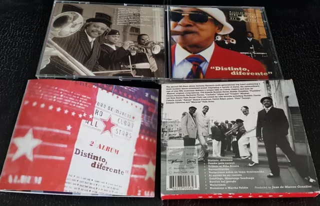 Juan De Marcos' Afro Cuban All Stars – Distinto, Diferente -  1999 CD excellent